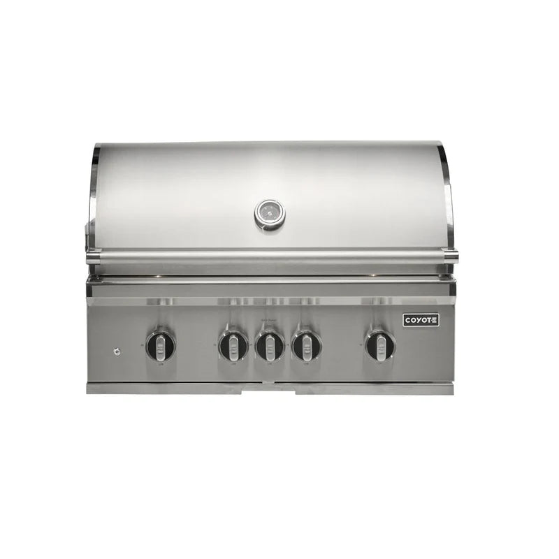 Coyote SL-Series 36" Built-In Gas Grill with Sear Zone & Rotisserie - C3SL36