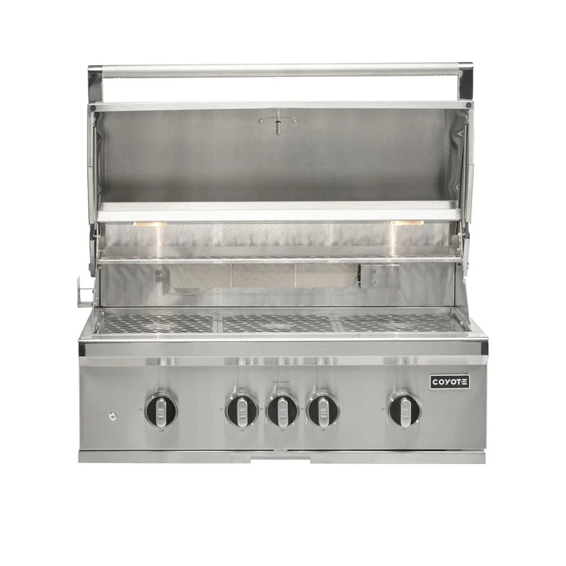 Coyote SL-Series 36" Built-In Gas Grill with Sear Zone & Rotisserie - C3SL36