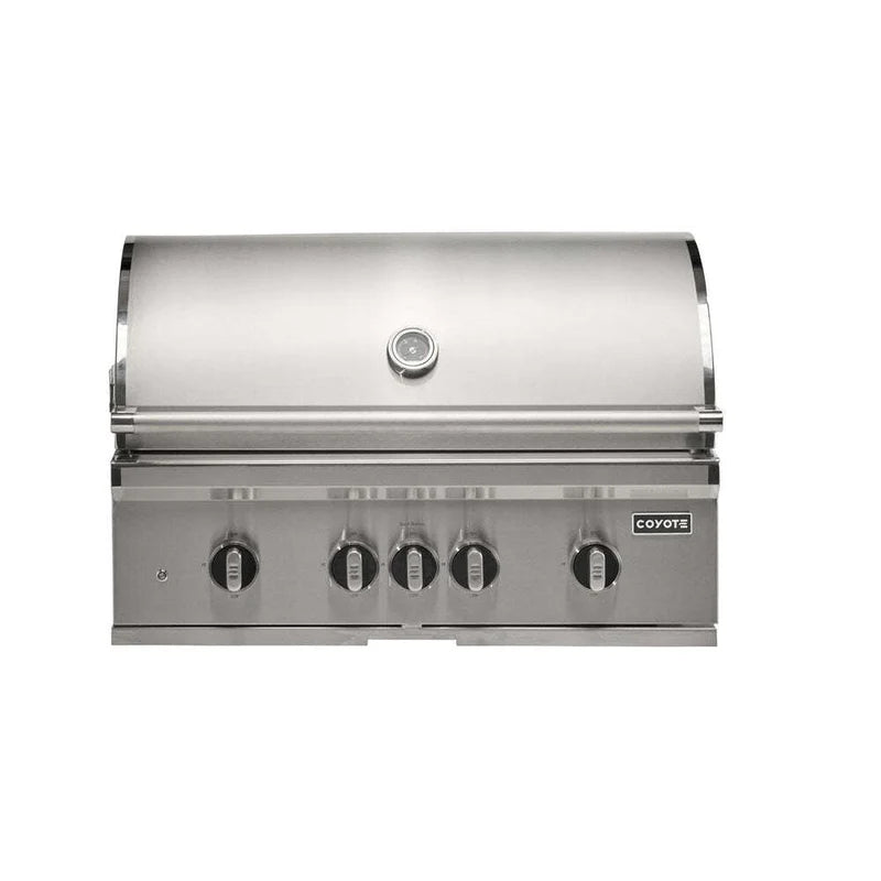 Coyote SL-Series 36" Built-In Gas Grill with Sear Zone & Rotisserie - C3SL36