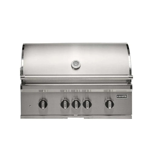 Coyote SL-Series 36" Built-In Gas Grill with Sear Zone & Rotisserie - C3SL36