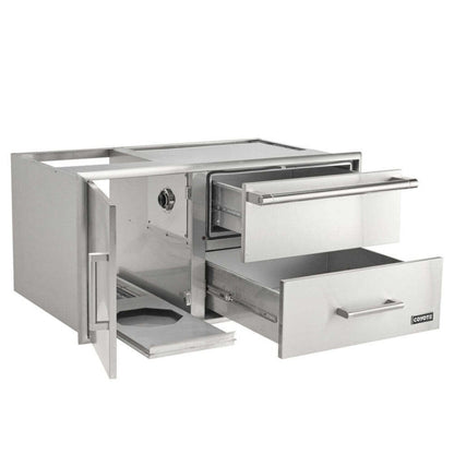 COYOTE 42" DOOR WITH STORAGE & DRAWER COMBO - C3-CDWD