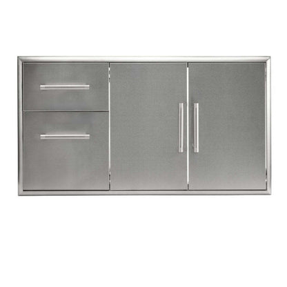 COYOTE 45" DOUBLE ACCESS DOORS & ACCESS DRAWER - C3-CD2DC