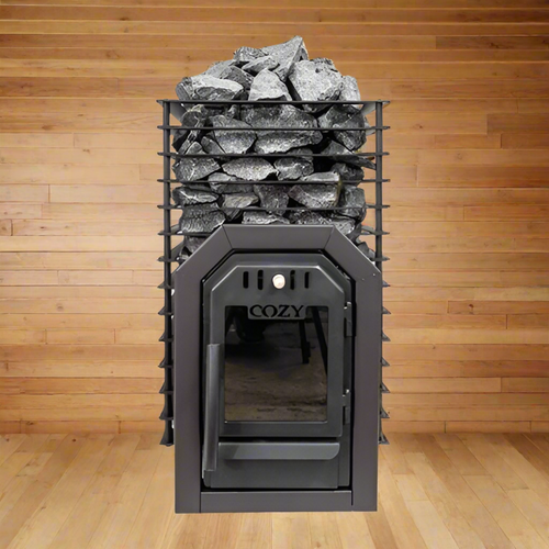 Harvia Cozy Heat Quattro Thru-Wall Sauna Stove - 4745010348266