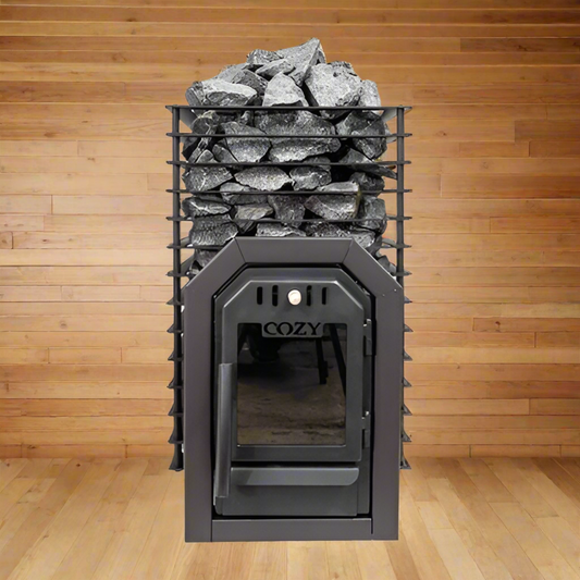 Harvia Cozy Heat Quattro Thru-Wall Sauna Stove - 4745010348266