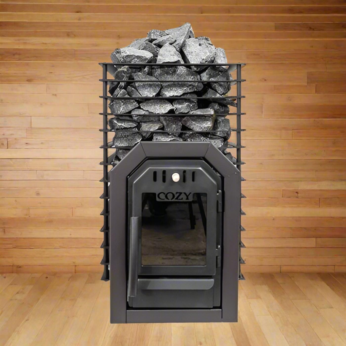 Harvia Cozy Heat Quattro Thru-Wall Sauna Stove - 4745010348266