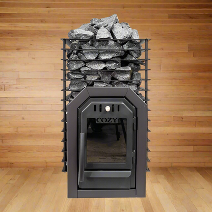 Harvia Cozy Heat Quattro Thru-Wall Sauna Stove - 4745010348266