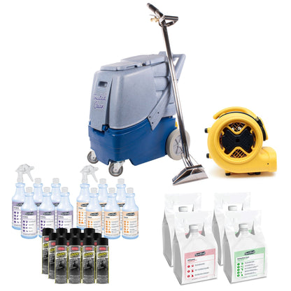 Trusted Clean 'Deluxe' 12 Gallon Portable Extractor Basic Carpet Cleaning Package - CPT-PACKAGE1
