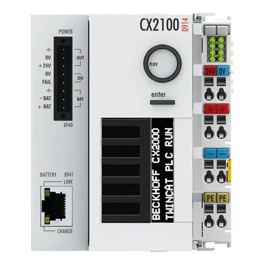 Beckhoff 24 VDC 100 W Power Supply and UPS Module for CX20x3/CX2042 Systems - CX2100-0914