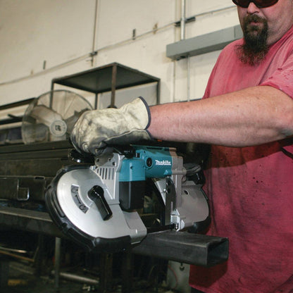 Makita Portable Band Saw, 6.5 AMP, L.E.D. Light, variable speed, no lock-on - 2107FZ