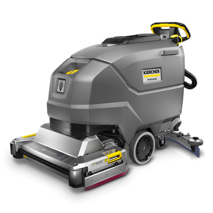 Square Scrub KARCHER BR 75/75 W BP CLASSIC, FLOOR SWEEPER-, 30", 20 GALLON, BATTERY, WALK BEHIND, SELF PROPEL