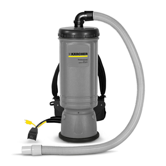 Karcher BV 7/1, Backpack Vacuum, 6QT, 10lbs, With Tools, HEPA, Electric, - 1.014-013.0