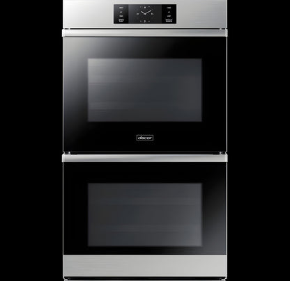 DACOR 30" Steam-Assisted Double Wall Oven, Silver Stainless Steel - DOB30M977DS-KT