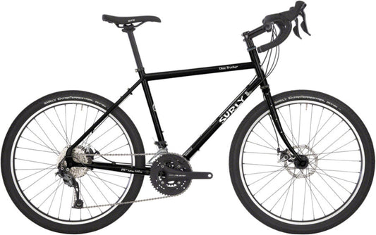 NEW Surly Disc Trucker Touring Bike - 26", Steel, Hi-Viz Black - 210000051174