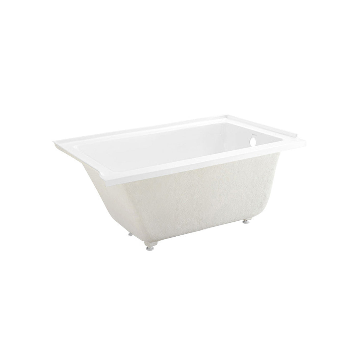 Swiss Madison Voltaire 54 x 30 Right Drain Soaking Alcove Bathtub in Glossy White - SM-AB563