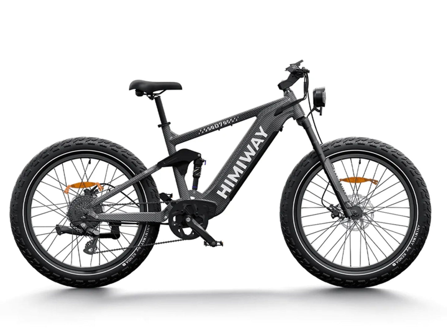 Himiway D7 / Full Suspension Electric Hunting Bike - HMW-D7-BK-US-02