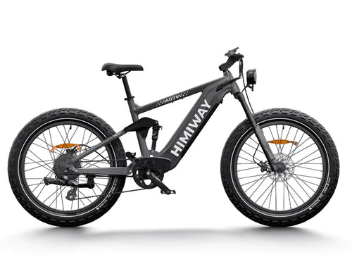Himiway D7 / Full Suspension Electric Hunting Bike - HMW-D7-BK-US-02