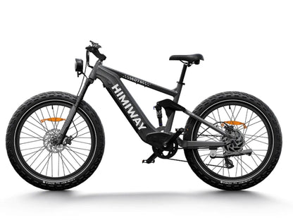 Himiway D7 / Full Suspension Electric Hunting Bike - HMW-D7-BK-US-02