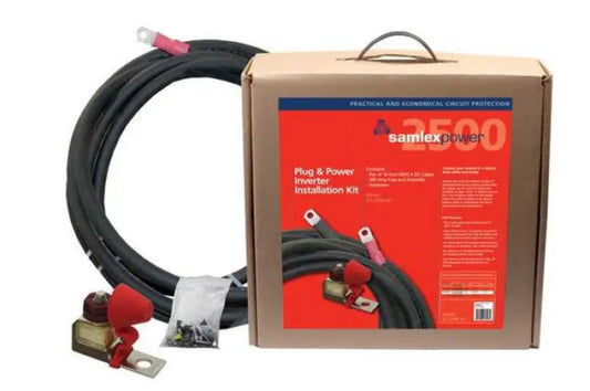 Samlex Solar Power Inverter Installation Kit Use To - S6ADC2500KIT