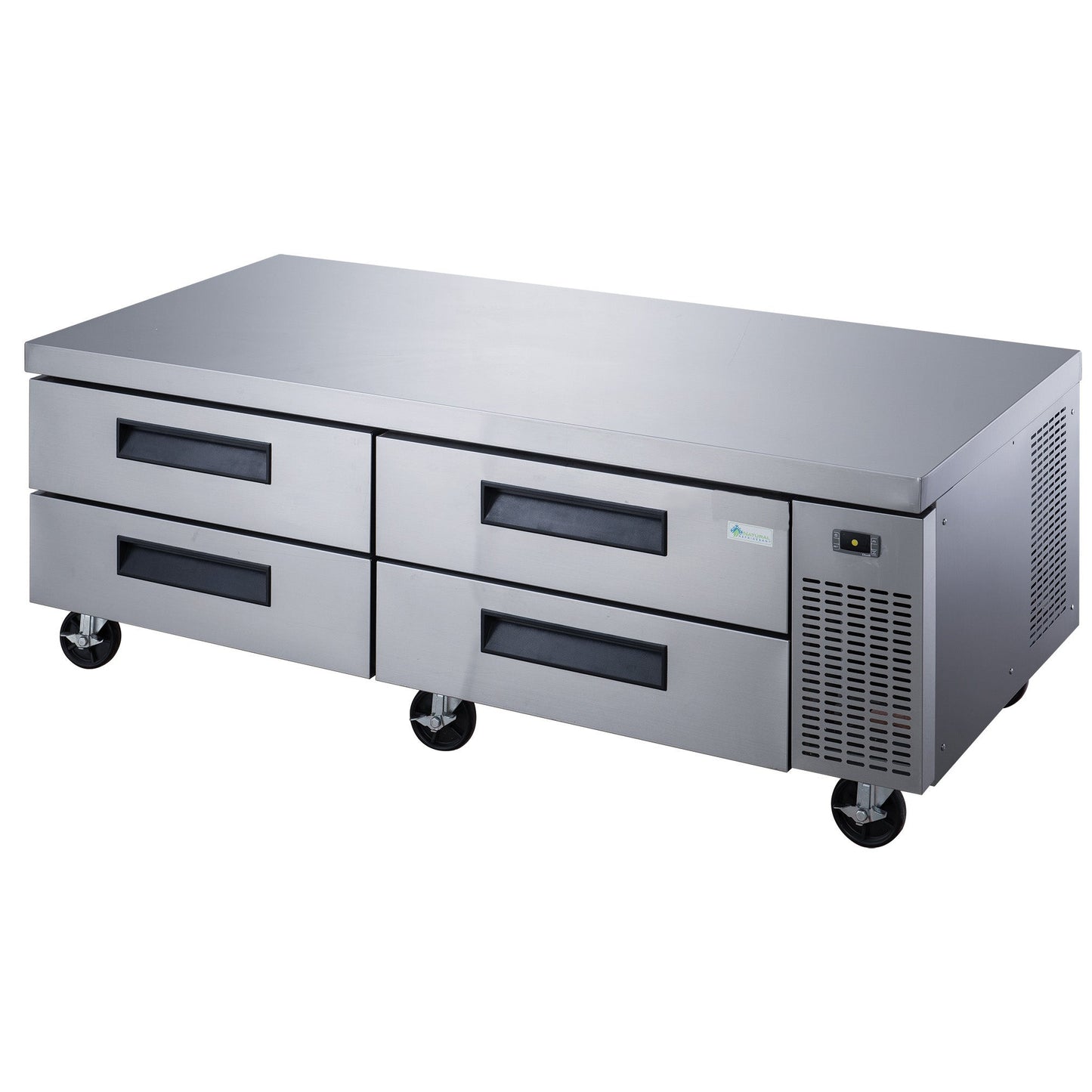 Chef AAA - Commercial 72" Chef Base Refrigerator 4 Drawer 1100lbs Capacity - TCB72-D4