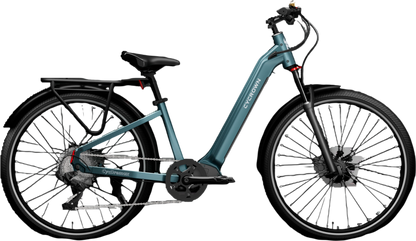 Samson Cycrown Dremax ST Electric Bike Step-Through Frame 852W 28 MPH 65 Mile Range 48V New - DREMAX-ST-TEAL