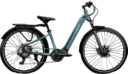 Samson Cycrown Dremax ST Electric Bike Step-Through Frame 852W 28 MPH 65 Mile Range 48V New - DREMAX-ST-TEAL