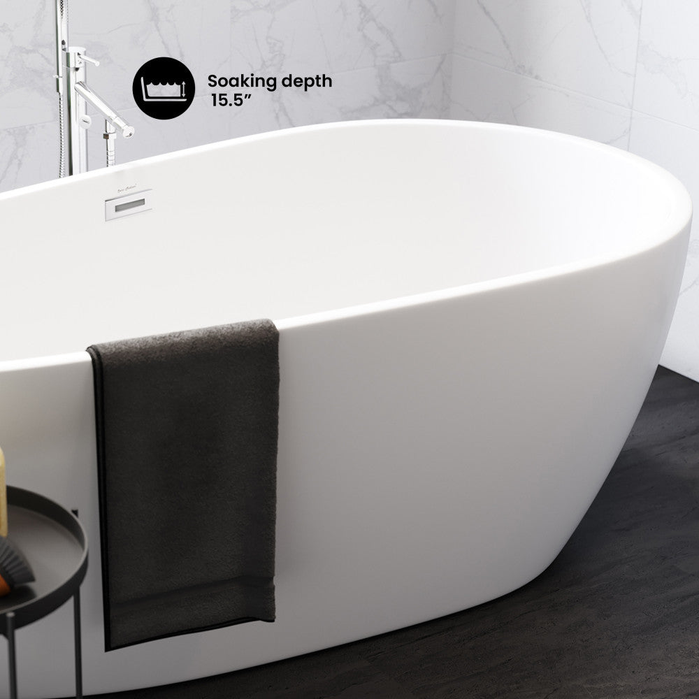 Swiss Madison Monaco 67" Freestanding Bathtub - SM-FB575