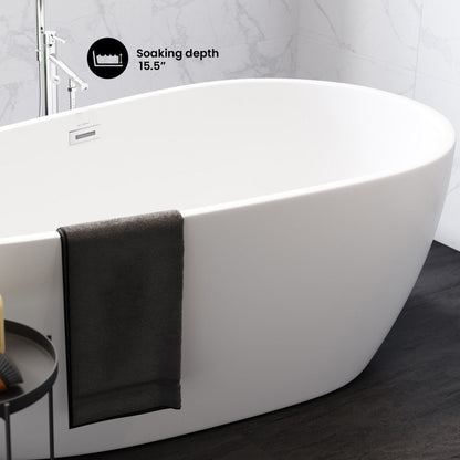 Swiss Madison Monaco 67" Freestanding Bathtub - SM-FB575