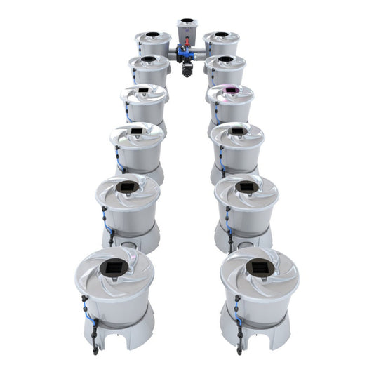 Alien Hydroponics 12 Pot (2 Row) V-System RDWC - BD100-0212