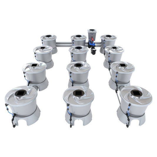 Alien Hydroponics 12 Pot (3 Row) V-System RDWC - BD100-0312