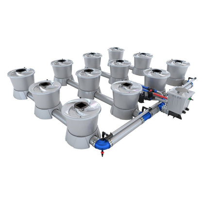 Alien Hydroponics 12 Pot (4 Row) V-System RDWC - BD100-0412