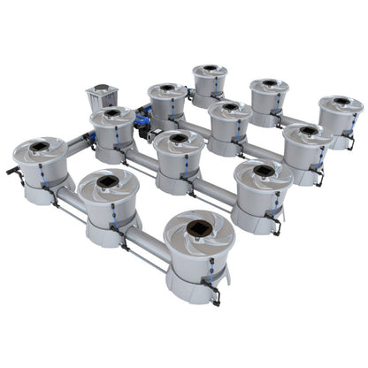 Alien Hydroponics 12 Pot (4 Row) V-System RDWC - BD100-0412