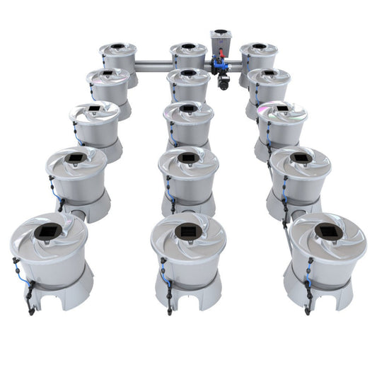 Alien Hydroponics 15 Pot (3 Row) V-System RDWC - BD100-0315