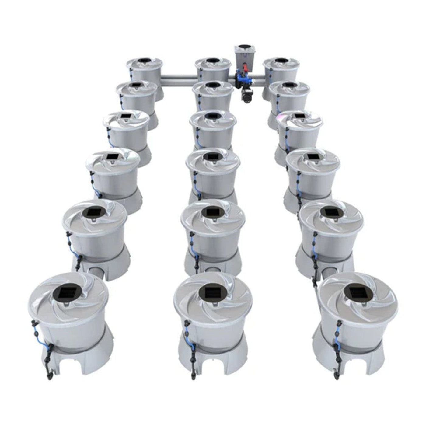 Alien Hydroponics 18 Pot (3 Row) V-System RDWC - BD100-0318