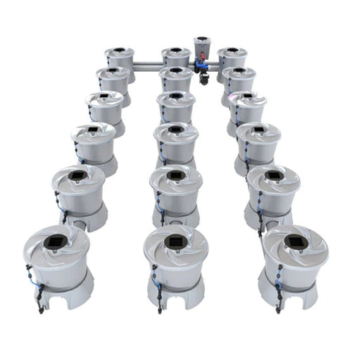 Alien Hydroponics 18 Pot (3 Row) V-System RDWC - BD100-0318