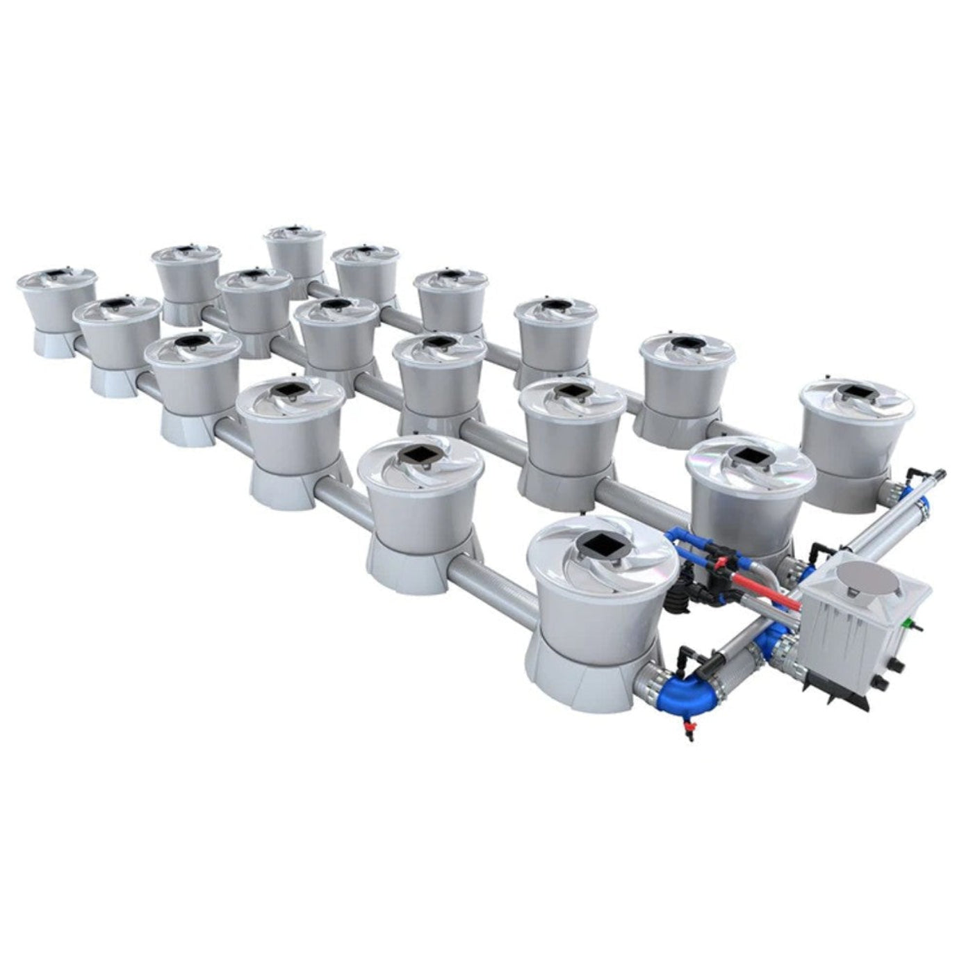 Alien Hydroponics 18 Pot (3 Row) V-System RDWC - BD100-0318
