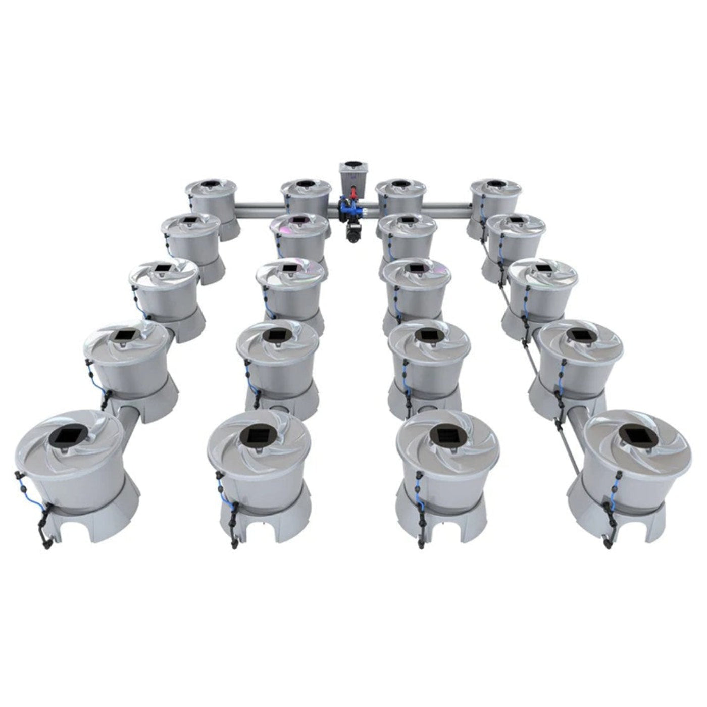 Alien Hydroponics 20 Pot (4 Row) V-System RDWC - BD100-0420