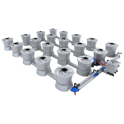 Alien Hydroponics 20 Pot (4 Row) V-System RDWC - BD100-0420