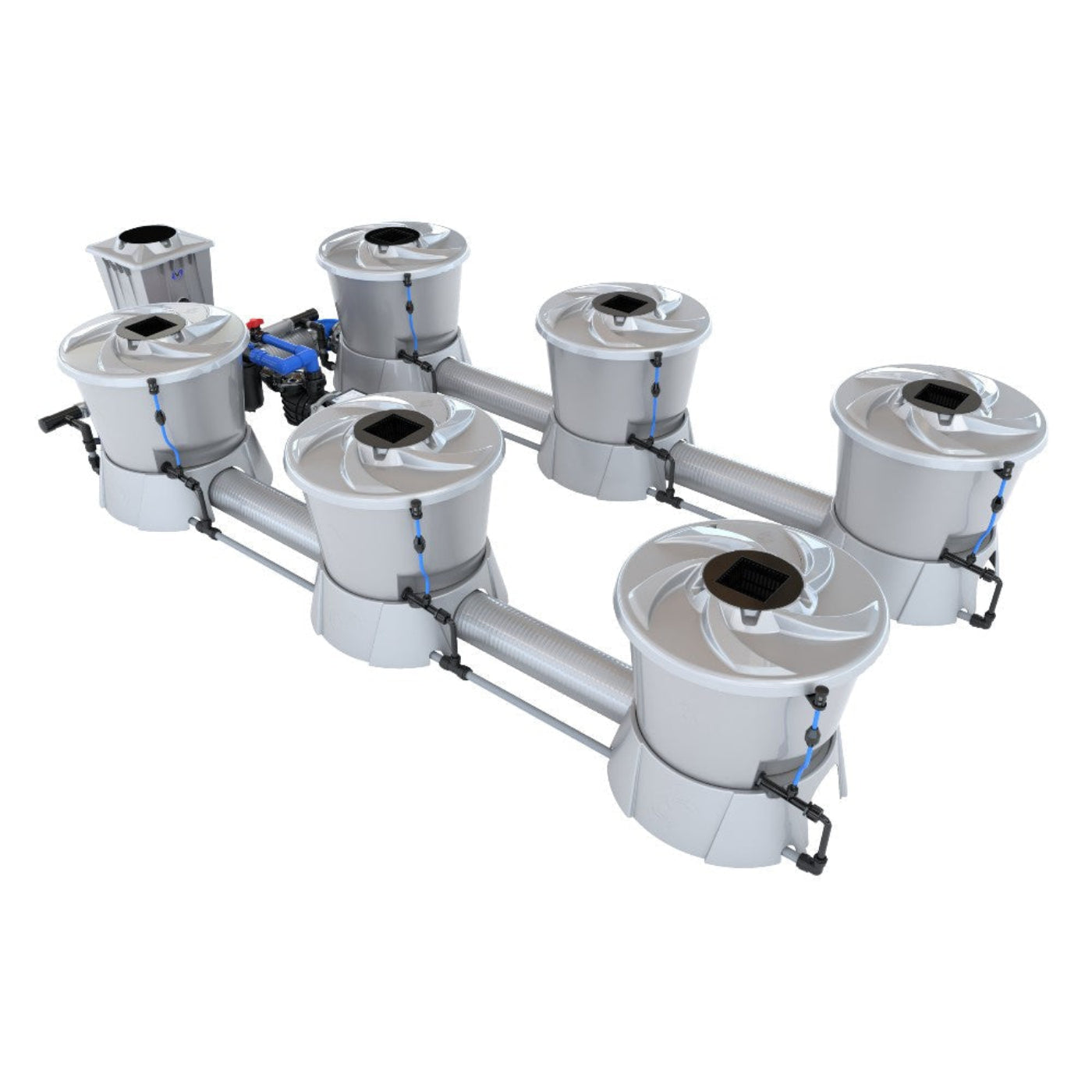 Alien Hydroponics 6 Pot (2 Row) V-System RDWC - BD100-0206