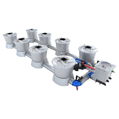 Alien Hydroponics 8 Pot (2 Row) V-System RDWC - BD100-0208