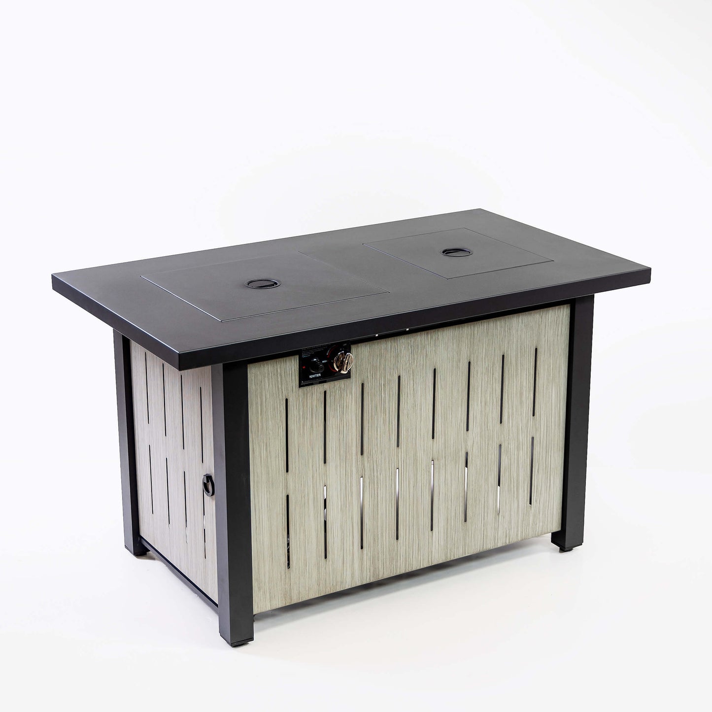 Deko Living 42-Inch Rectangular Outdoor 50,000 BTU Propane Firetable with Ice Bucket  - COB10004