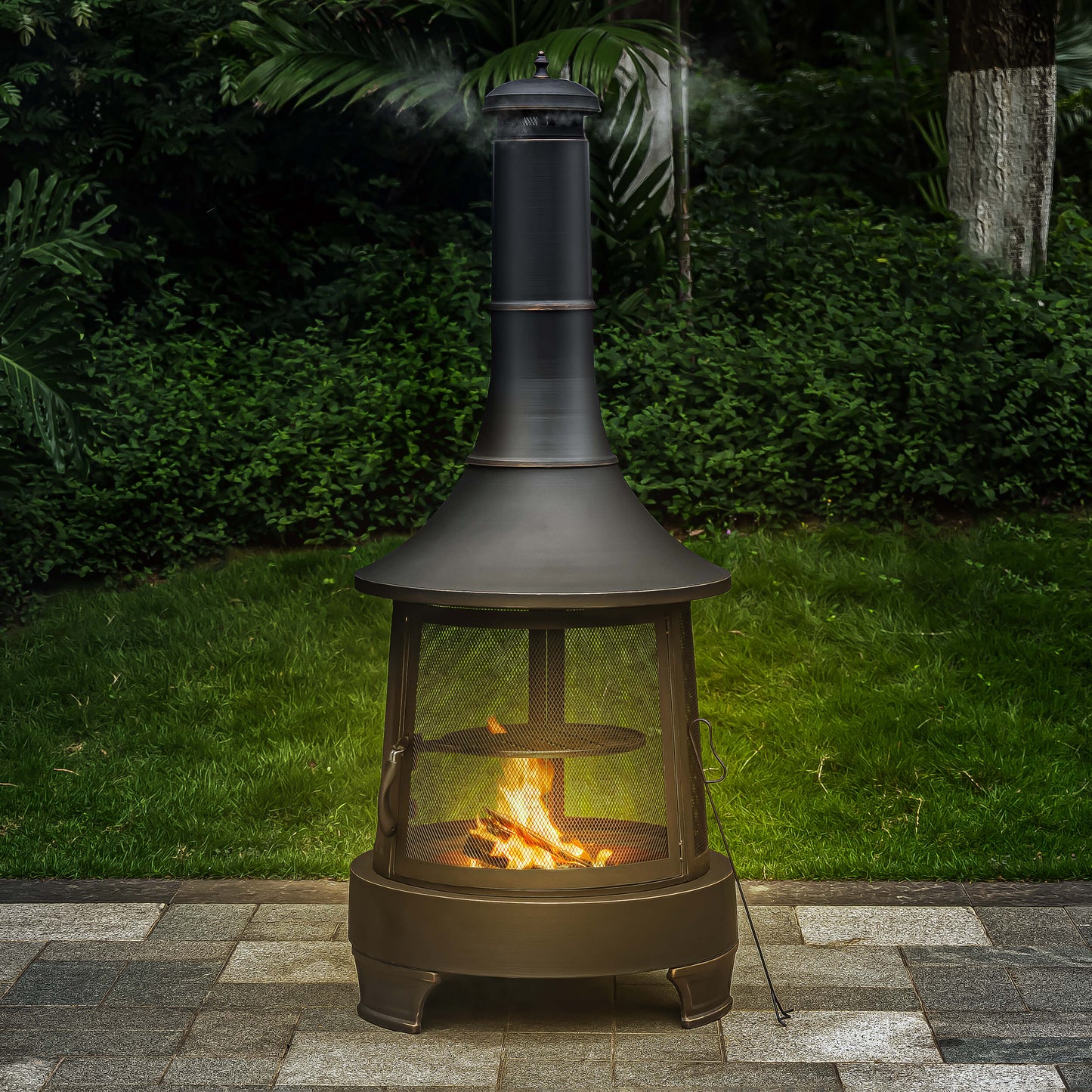 Deko Living Chimney Wood Burner Firepit  - COB10503
