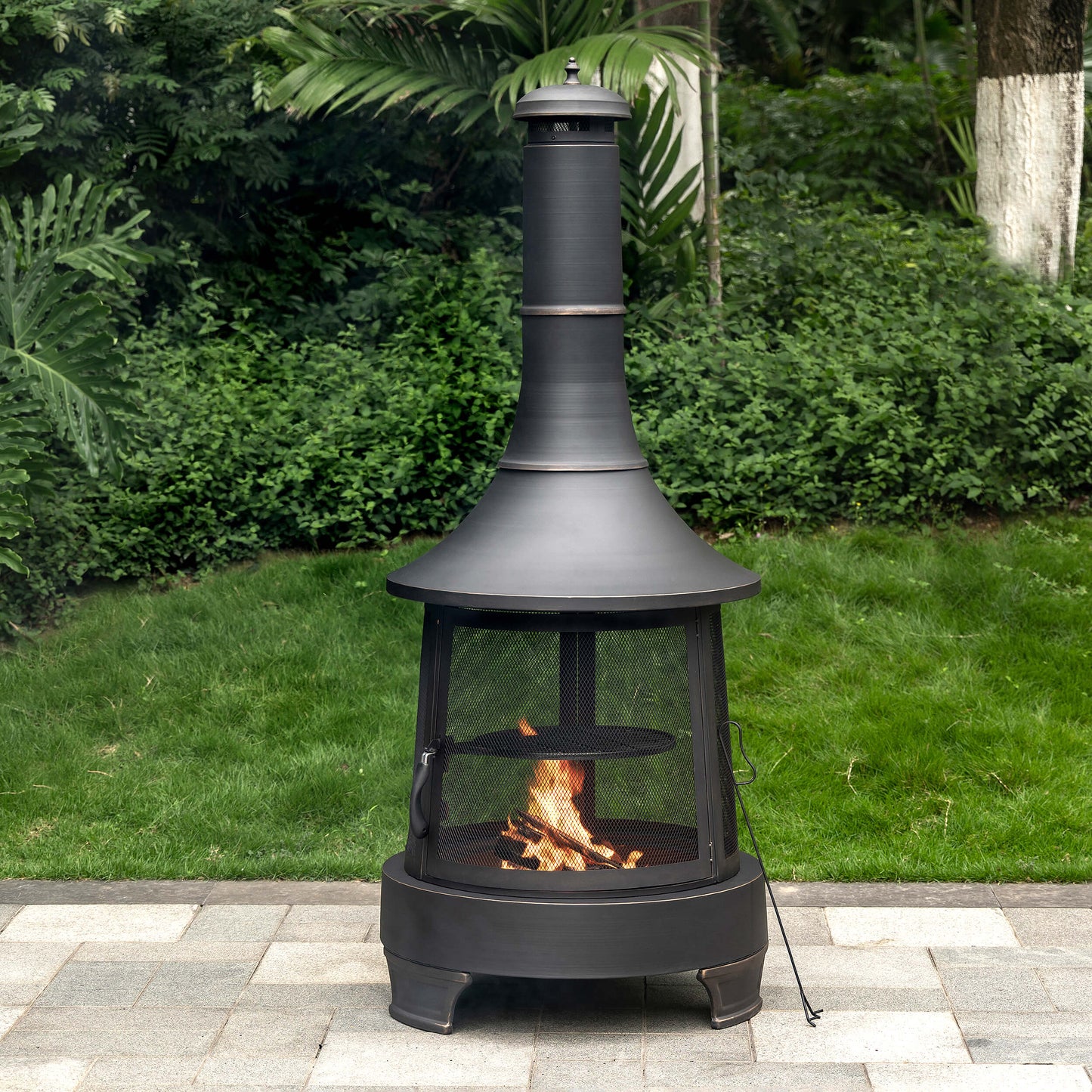 Deko Living Chimney Wood Burner Firepit  - COB10503