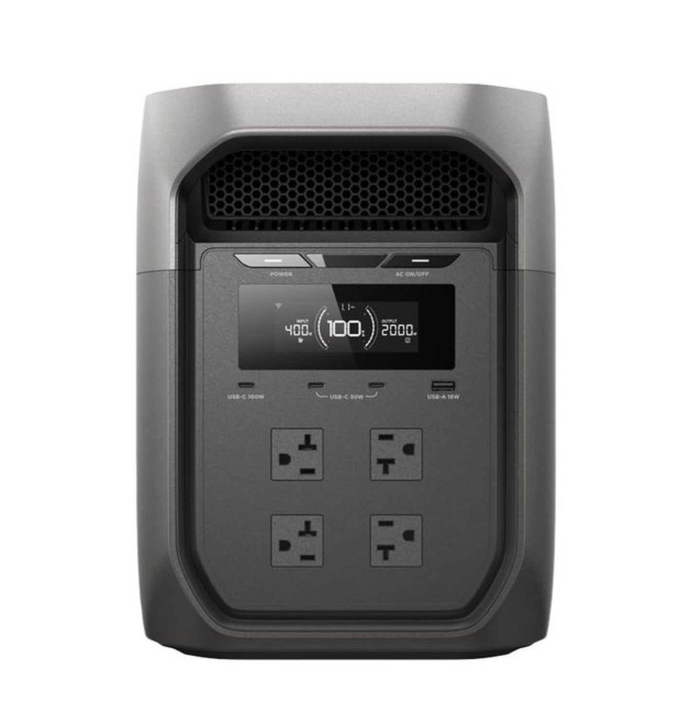 Aurora Generators  3 Max Portable Power Station - Gray - EFD3M-G-US