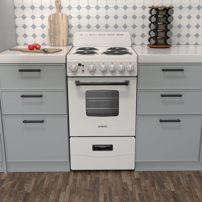 Avanti 20" Electric Range Oven with Framed Glass Door - ERU200P3S