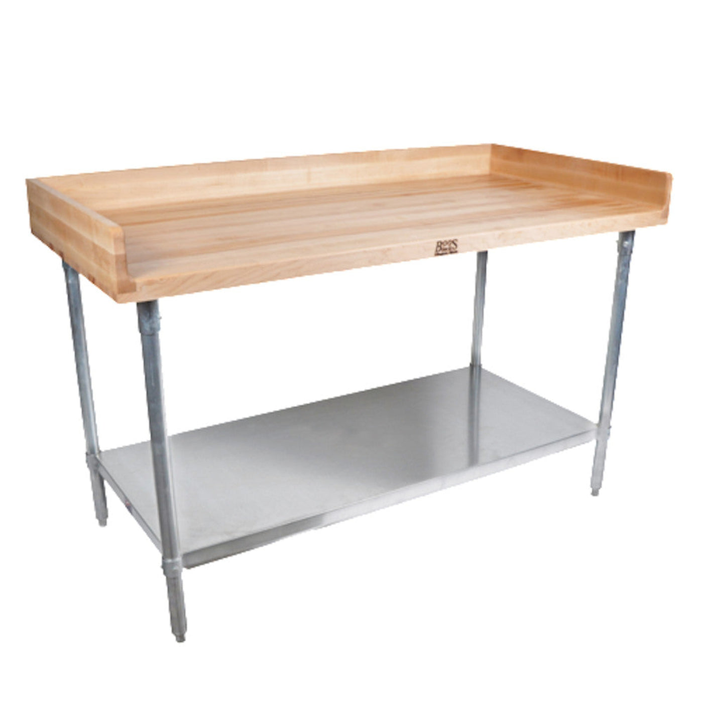John Boos DSS09 Baker's Top 96" W x 30" D Work Table - JBDSS09