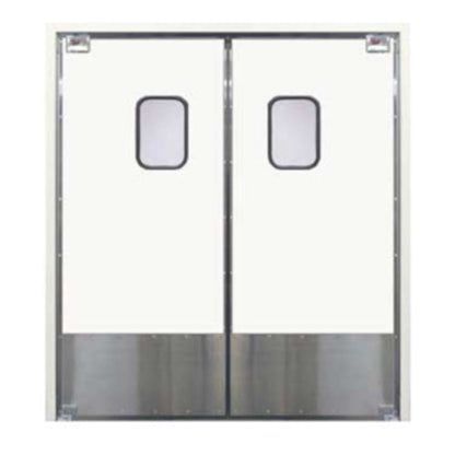 Curtron SPD-30-L-DBL-8496 84" x 96" Servie-Pro Series 30 Double Swing Door - CUSPD30LDBL8496