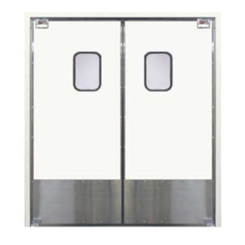 Curtron SPD-30-L-DBL-5496 54" x 96" Servie-Pro Series 30 Double Swing Door - CUSPD30LDBL5496