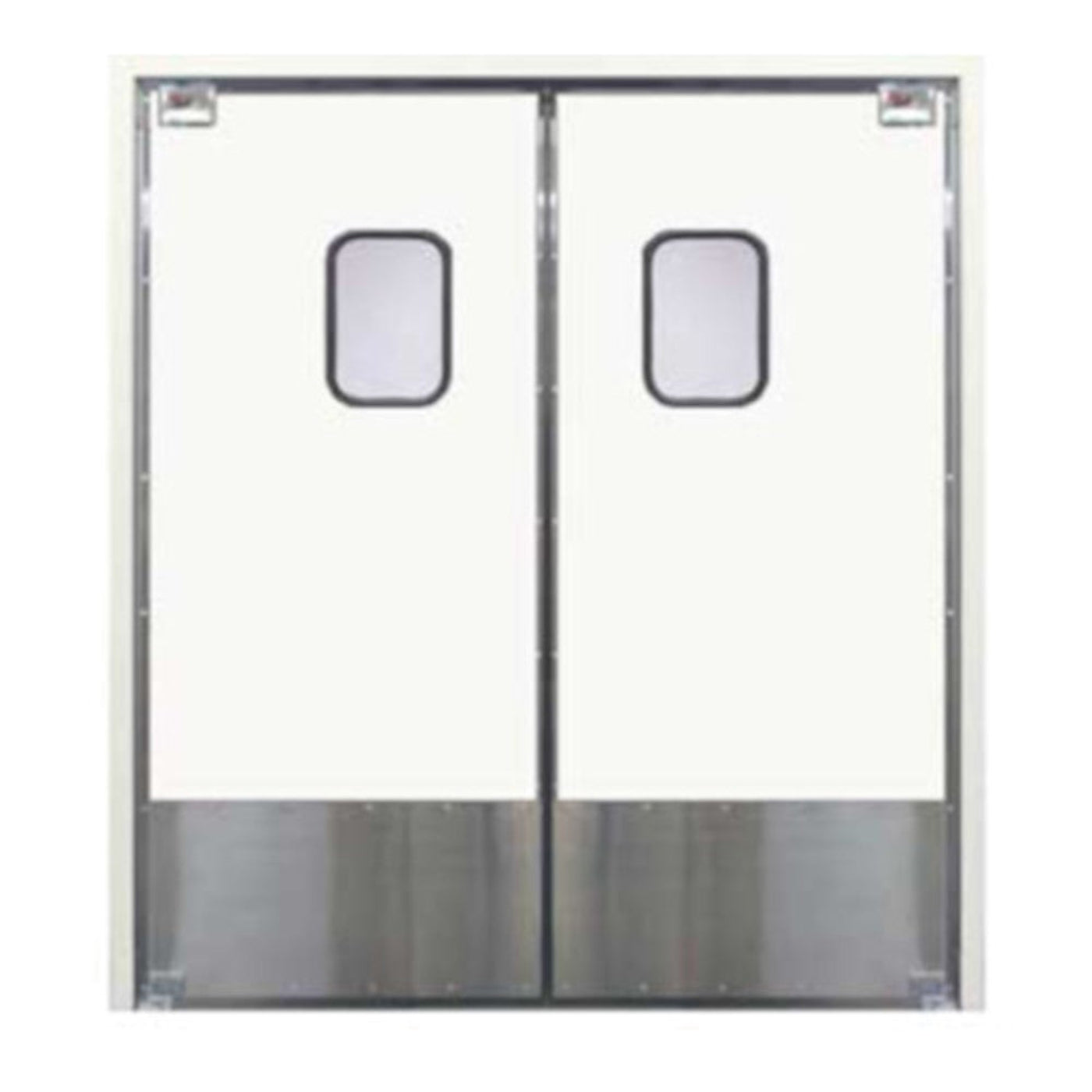 Curtron SPD-30-L-DBL-9696 96" x 96" Servie-Pro Series 30 Double Swing Door - CUSPD30LDBL9696