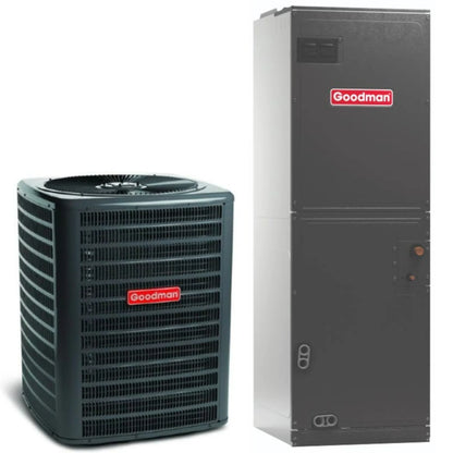 Goodman - 2 Ton/24,000 BTU - Multi-Positional - Air Conditioner Split System - 15.2 SEER2 - R32 - GLXS5BA2410