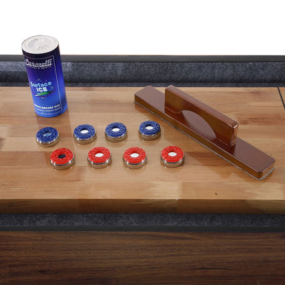 Hathaway Challenger Walnut 9ft Shuffleboard Table - BG1205